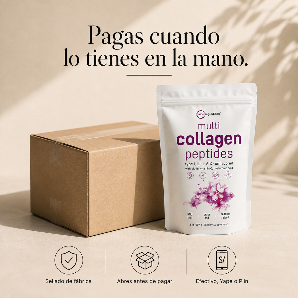 Multi Collagen Peptides 5 Tipos — Micro Ingredients