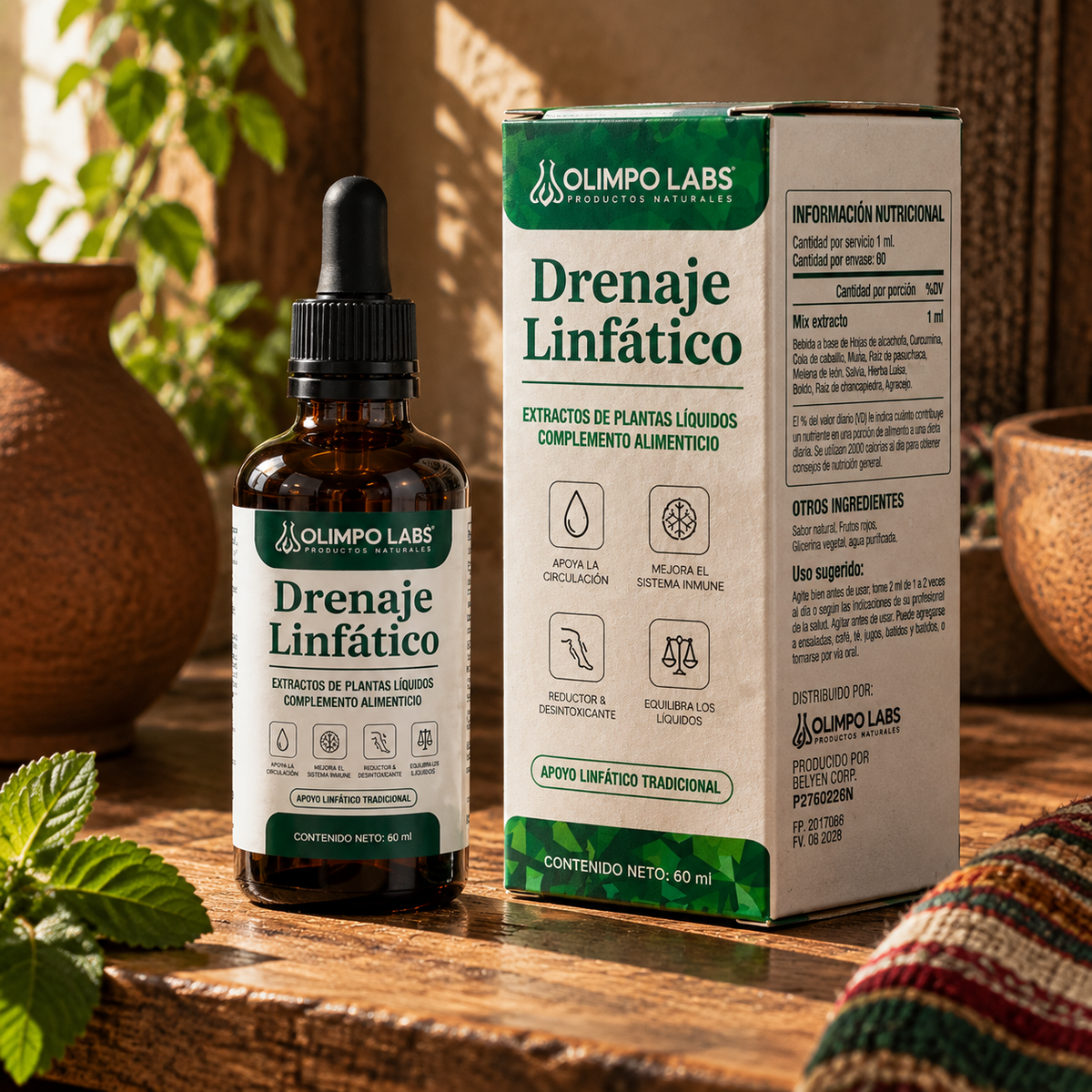 Drenaje Linfático | Muña, Boldo y Chancapiedra