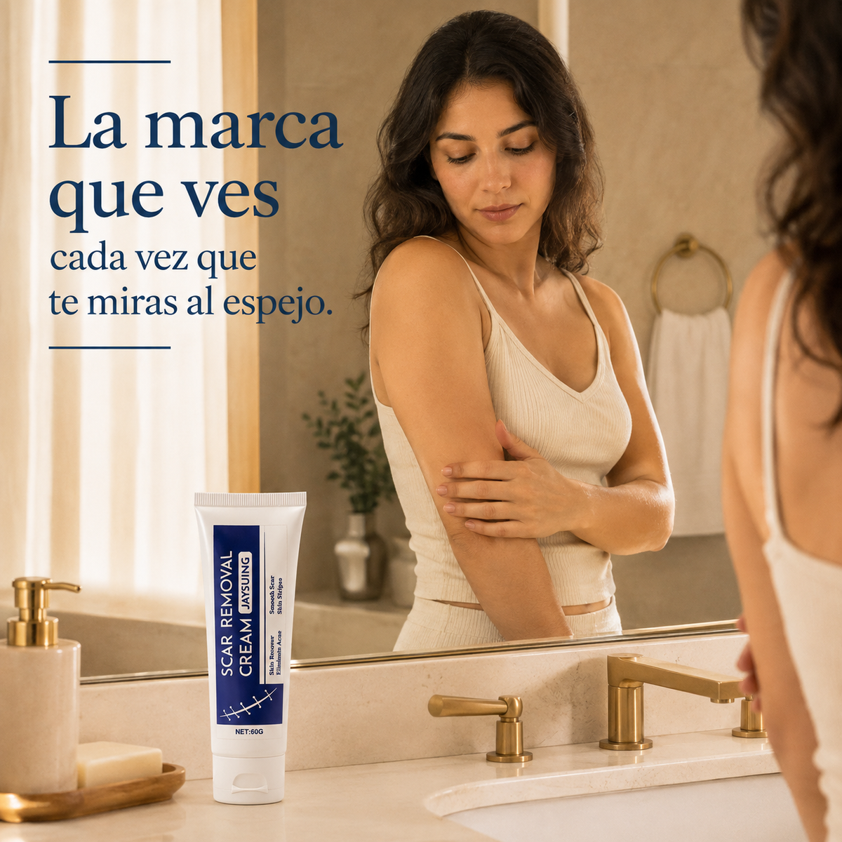 Crema Reductora de Cicatrices | Silicona Médica y Centella Asiática — Jaysuing