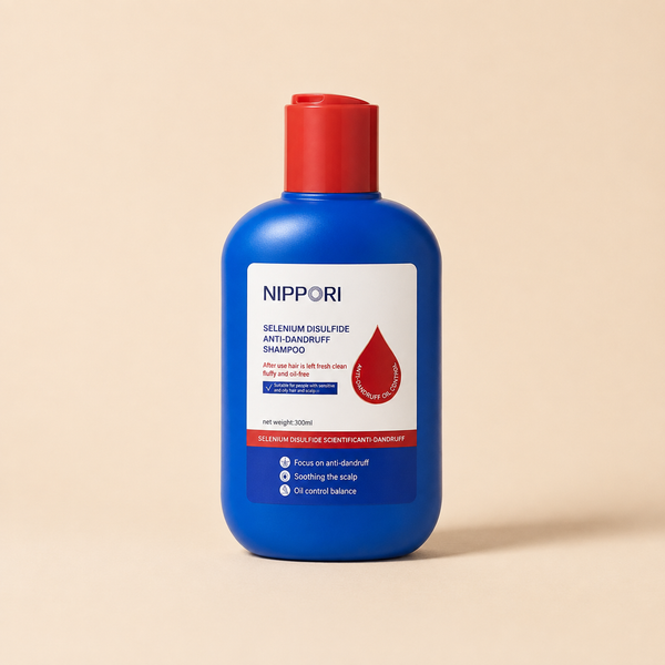 Shampoo Anticaspa Nippori 300ml | Sulfuro de Selenio — Caspa Persistente y Cuero Graso