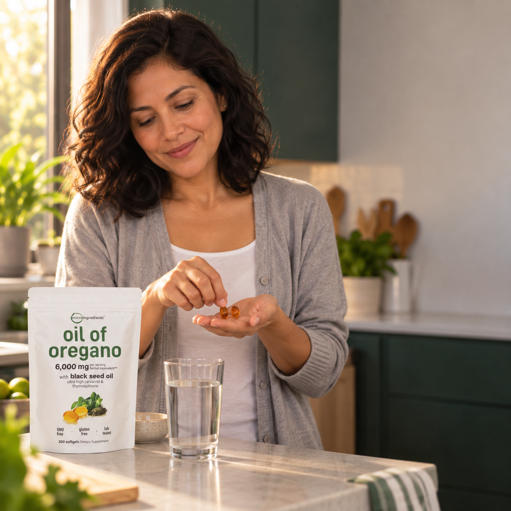 Oil of Oregano con Comino Negro | 165 mg de Carvacrol por Toma — 90 Cápsulas