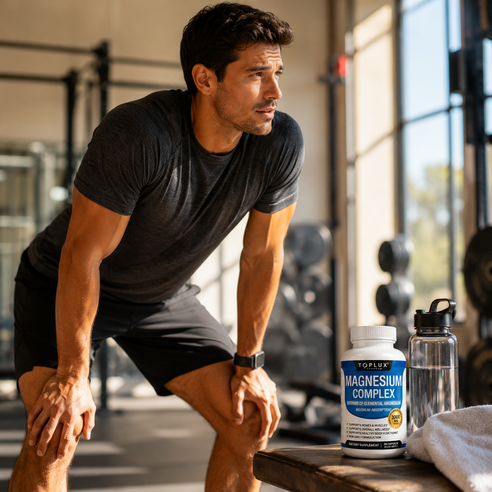 Magnesium Complex - Toplux | 8 Formas de Magnesio para tu Bienestar