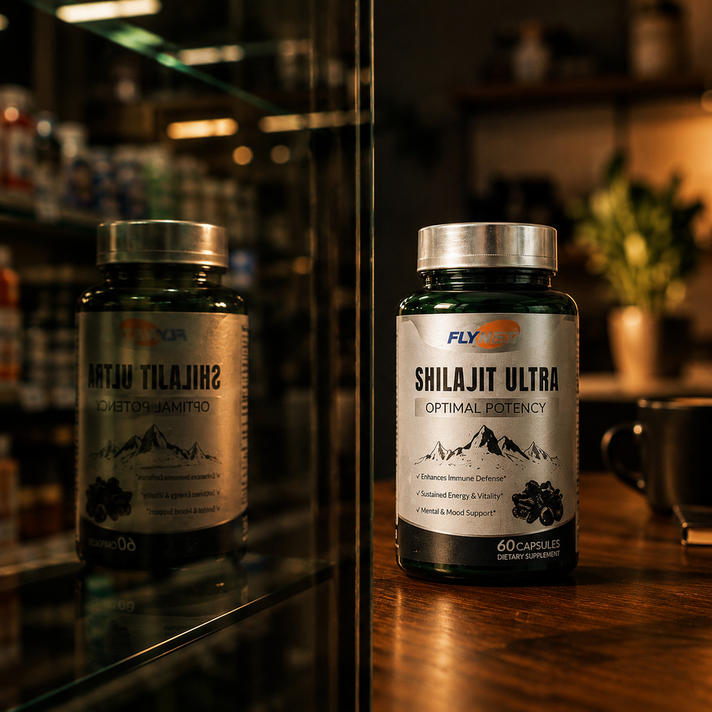 Shilajit Ultra | Ácido Fúlvico y Minerales Traza — Flynew