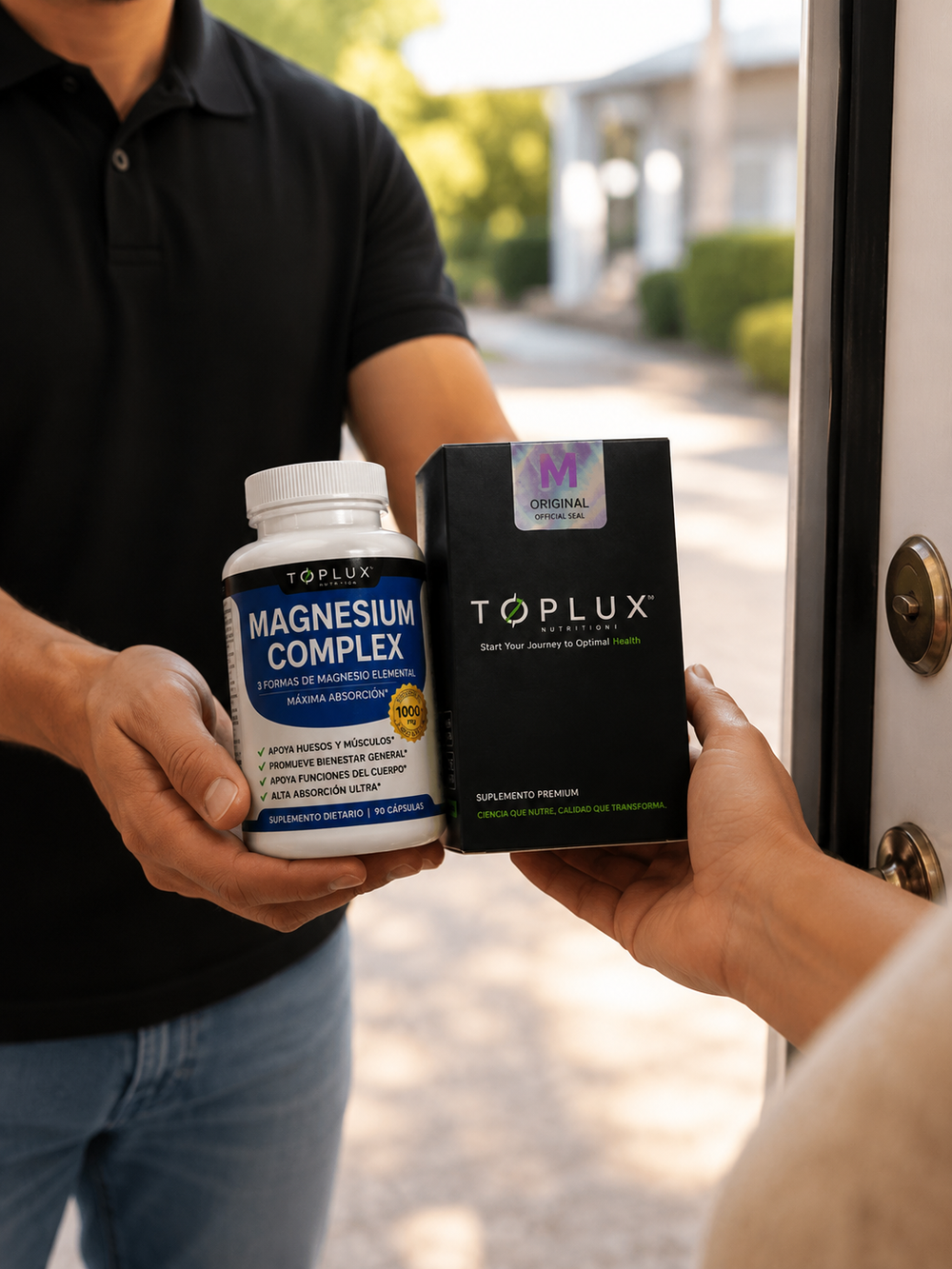 Magnesium Complex - Toplux | 8 Formas de Magnesio para tu Bienestar