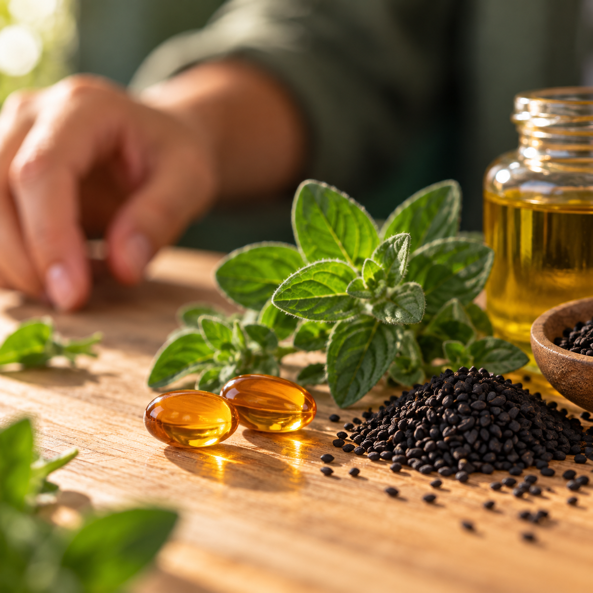 Oil of Oregano con Comino Negro | 165 mg de Carvacrol por Toma — 90 Cápsulas