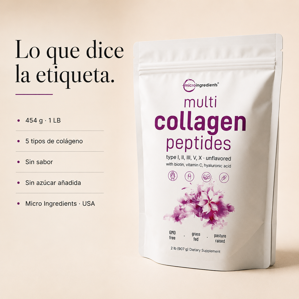 Multi Collagen Peptides 5 Tipos — Micro Ingredients
